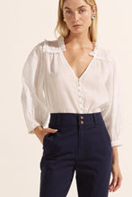 Load image into Gallery viewer, Zoe Kratzmann - Brigade Top - Porcelain