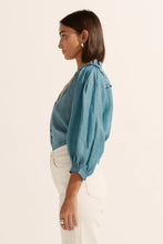 Load image into Gallery viewer, Zoe Kratzmann - Brigade Top - Seablue