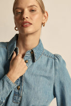 Load image into Gallery viewer, Zoe Kratzmann - Echelon Dress - Light Washed Denim