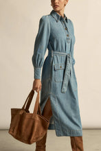 Load image into Gallery viewer, Zoe Kratzmann - Echelon Dress - Light Washed Denim