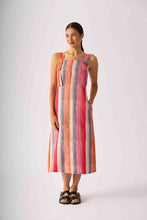 Load image into Gallery viewer, Foil - Why Knot Dress - Sunset Stripe