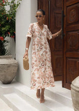 Load image into Gallery viewer, Humidity - Boh Rose Midi Dress