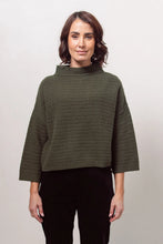 Load image into Gallery viewer, See Saw - Pointelle Knit Top - Khaki