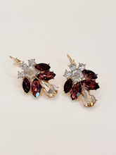 Load image into Gallery viewer, WTC - Phoenix Earrings - Autumn Garnet