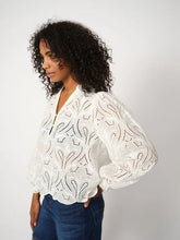 Load image into Gallery viewer, Mos Mosh - Tazzin Caza Blouse - White