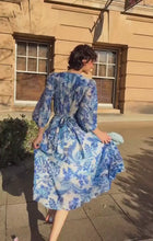 Load and play video in Gallery viewer, Sacha Drake - Mykonos Midi Dress