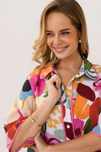 Load image into Gallery viewer, Kaleido - Bloom Burst Linen Shirtmaker