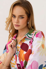 Load image into Gallery viewer, Kaleido - Bloom Burst Linen Shirtmaker