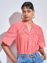Load image into Gallery viewer, Zoe Kratzmann - Pulse Top - Flamingo