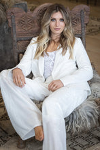 Load image into Gallery viewer, Joey the Label | Sequin Tuxedo Jacket | Bianco