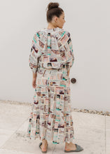 Load image into Gallery viewer, Cloth, Paper, Scissors | Printed Linen Tiered Skirt