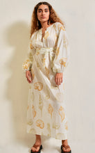 Load image into Gallery viewer, Hattie | Blouson Sleeve Dress | Shell
