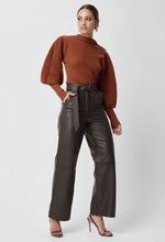 Load image into Gallery viewer, Once Was | Halston Leather Pant