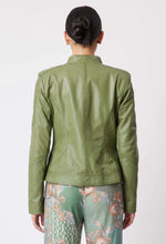 Load image into Gallery viewer, Once Was | Harmony Leather Jacket | Sage