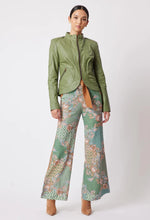Load image into Gallery viewer, Once Was | Harmony Leather Jacket | Sage