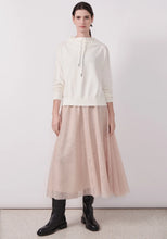 Load image into Gallery viewer, POL Clothing | Nucleus Drawcord Knit | Chalk