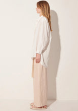 Load image into Gallery viewer, POL Clothing | Lagoon Draped Back Shirt | White