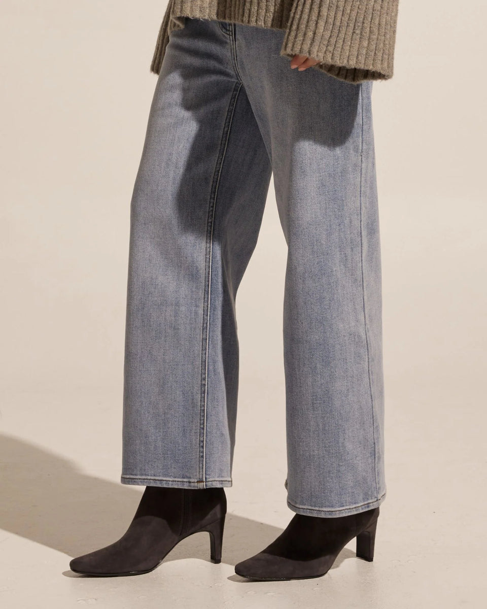 Zoe Kratzmann Resonate Top - Light Washed Denim