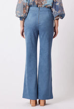 Load image into Gallery viewer, Once Was | Getty Faux Suede Pant | Chambray