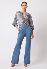 Load image into Gallery viewer, Once Was | Getty Faux Suede Pant | Chambray