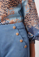 Load image into Gallery viewer, Once Was | Getty Faux Suede Pant | Chambray