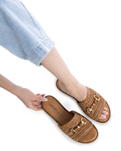 Load image into Gallery viewer, Carmela - 162366 Raffia Slide
