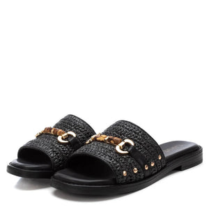 Carmela - 162366 Raffia Slide