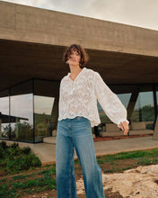 Load image into Gallery viewer, Mos Mosh - Tazzin Caza Blouse - White
