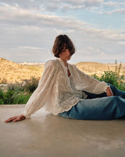 Load image into Gallery viewer, Mos Mosh - Tazzin Caza Blouse - White

