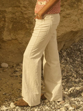 Load image into Gallery viewer, Mos Mosh - Marlena Embroidered Jeans - Ecru
