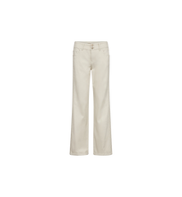 Load image into Gallery viewer, Mos Mosh - Marlena Embroidered Jeans - Ecru

