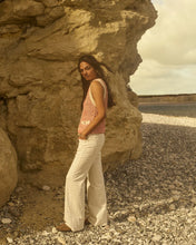 Load image into Gallery viewer, Mos Mosh - Marlena Embroidered Jeans - Ecru
