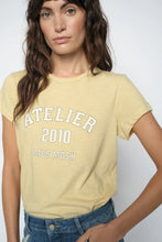 Load image into Gallery viewer, Mos Mosh - Camp O-SS Stripe Tee - Rattan
