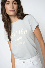 Load image into Gallery viewer, Mos Mosh - Camp O-SS Stripe Tee - Skyway
