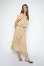 Load image into Gallery viewer, Mos Mosh - Perise Annie Dress - Sesame
