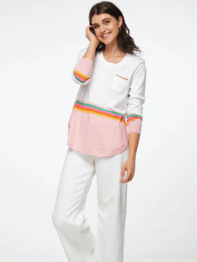Z & P Fashion - Multi Stripe Jumper