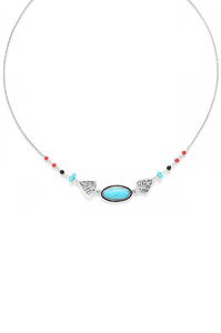 Frank Herval - WINA 3 metal elements necklace - Wina 15-63942