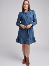 Load image into Gallery viewer, Cloth, Paper, Scissors - Denim Dress
