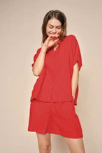 Load image into Gallery viewer, Mos Mosh - Emmi Linen Shorts - Tomato
