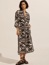 Load image into Gallery viewer, Zoe Kratzmann - Pinpoint Dress - Choc Frond 
