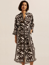 Load image into Gallery viewer, Zoe Kratzman - Frond Wave Pinpoint Dress
