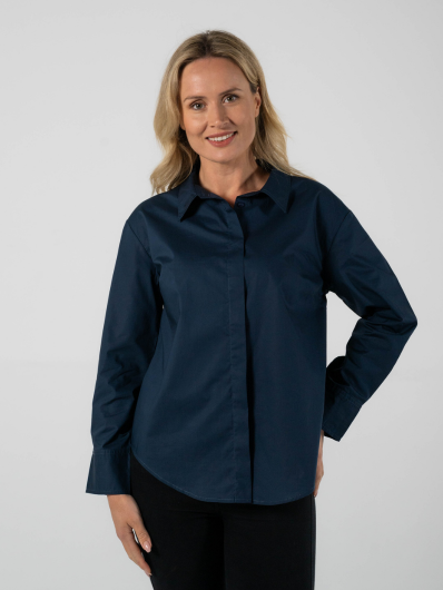See Saw - Collared Shirt - Navy