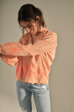 Load image into Gallery viewer, Mos Mosh - Jamana Emb Blouse - Coral Reef
