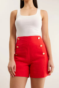 Alessandra - Atlas Linen Short