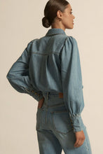 Load image into Gallery viewer, Zoe Kratzmann - Resonate Top - Light Washed Denim

