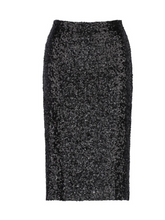 Load image into Gallery viewer, Caravan &amp; Co - Sequin Pencil Skirt - Black
