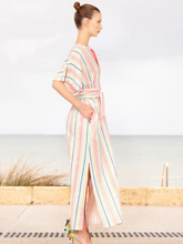 Load image into Gallery viewer, Lola - Norman Dress - Fluro Stripe
