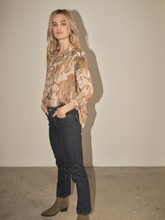 Load image into Gallery viewer, Mos Mosh - Jelena Voile Marble Shirt - Burlwood
