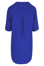 Load image into Gallery viewer, Haris Cotton - V Neckline Linen Dress

