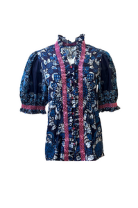 Lola Australia - Ocean Shirt - Navy Pink